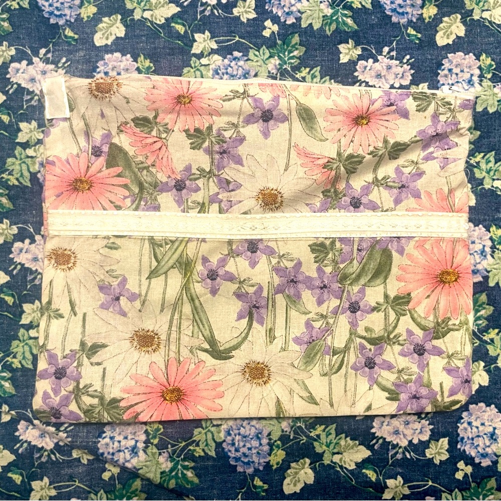 Cute handmade makeup bag